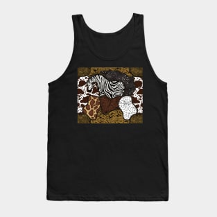 Exotic Animal Print collection Tank Top